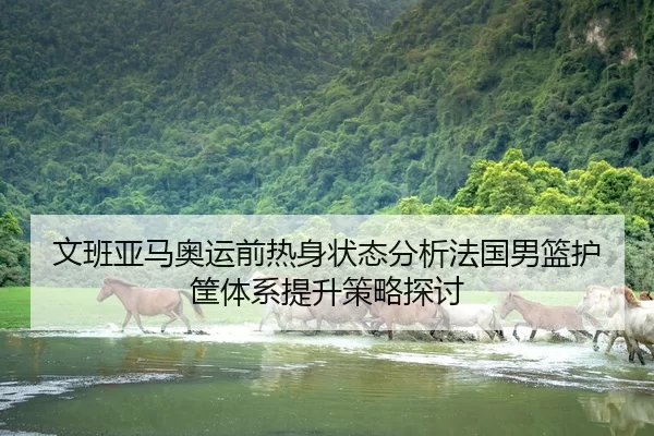 文班亚马奥运前热身状态分析法国男篮护筐体系提升策略探讨
